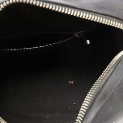 Pre Owned Givenchy Black Leather Medium Lucrezia Star Boston Bag