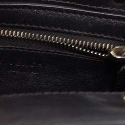 Pre Owned Givenchy Black Leather Mini Horizon Tote