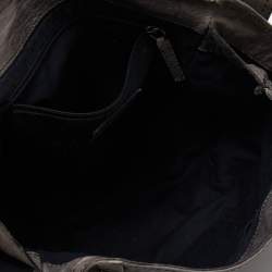 Pre Owned Givenchy Grey Leather Satchel