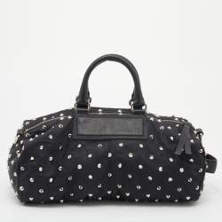 Pre Owned حقيبة ساتشل جيفنشي نايلون أسود مرصع