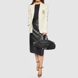 Pre Owned حقيبة ساتشل جيفنشي نايلون أسود مرصع