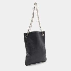 Pre Owned Givenchy Black Leather HDG Tote 