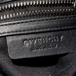 Pre Owned Givenchy Black Leather HDG Tote 