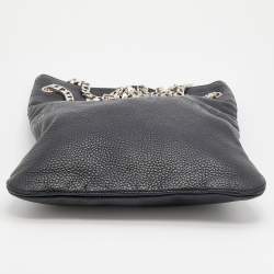 Pre Owned Givenchy Black Leather HDG Tote 