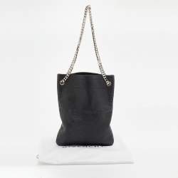 Pre Owned Givenchy Black Leather HDG Tote 