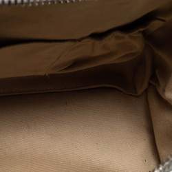 Pre Owned Givenchy Silver Leather Small Antigona Satchel