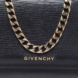 Pre Owned حقيبة كروس جيفنشي ميني باندورا بوكس جلد أسود