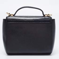 Pre Owned حقيبة كروس جيفنشي ميني باندورا بوكس جلد أسود