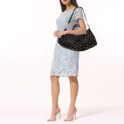 Givenchy Black Nylon And Leather Studded Duffle Bag