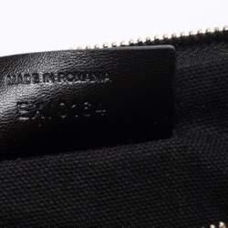 Pre Owned حقيبة كلتش جيفنشي أنتيغونا جلد أسود منقوش طباعة بامبي