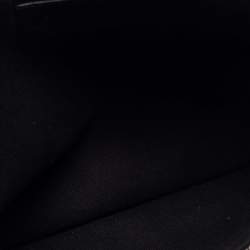 Pre Owned حقيبة كلتش جيفنشي أنتيغونا جلد أسود منقوش طباعة بامبي