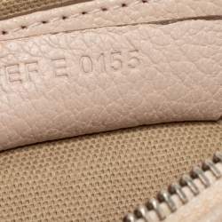 Pre Owned Givenchy Powder Pink Leather Mini Pandora Crossbody Bag