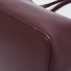 Pre Owned حقيبة يد توتس جيفنشي أنتيغونا ويبستيتش جلد عنابي