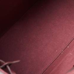 Pre Owned حقيبة يد توتس جيفنشي أنتيغونا ويبستيتش جلد عنابي