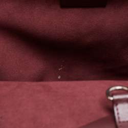 Pre Owned حقيبة يد توتس جيفنشي أنتيغونا ويبستيتش جلد عنابي