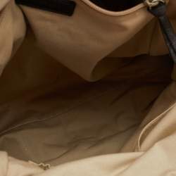 Pre Owned Givenchy Beige/Brown Canvas and Leather Satchel