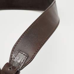 Pre Owned Givenchy Beige/Brown Canvas and Leather Satchel