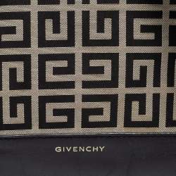 Givenchy Black/Grey Monogram Canvas and Leather Tote