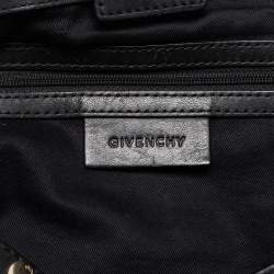 Givenchy Black/Grey Monogram Canvas and Leather Tote