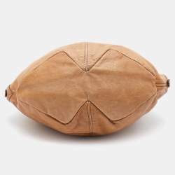 Pre Owned Givenchy Beige Leather Tinhan Hobo