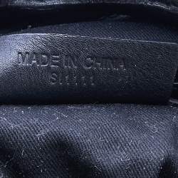 Pre Owned Givenchy Black Monogram Nylon Hobo