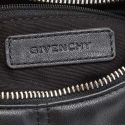 Pre Owned Givenchy Black Monogram Quilted Leather Hobo