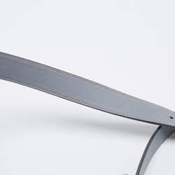 مملوكة مسبقًا Givenchy Grey Leather Medium Pandora Flap Shoulder Bag