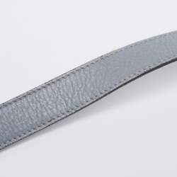 مملوكة مسبقًا Givenchy Grey Leather Medium Pandora Flap Shoulder Bag