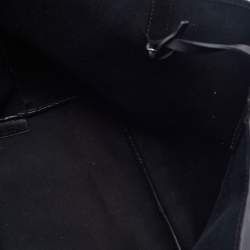 Pre Owned Givenchy Black Coated Canvas and Leather Rottweiler Large Antigona Tote