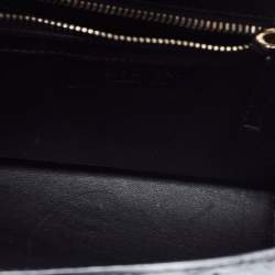 Givenchy Black Python Mini Pandora Box Crossbody Bag