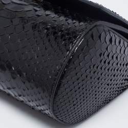 Givenchy Black Python Mini Pandora Box Crossbody Bag