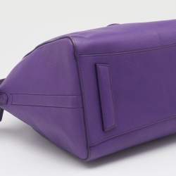 Pre Owned حقيبة ساتشل جيفنشي أنتيغونا جلد برتفالية متوسطة