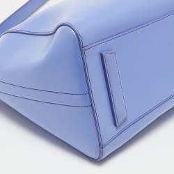 Pre Owned Givenchy Blue Leather Medium Antigona Satchel