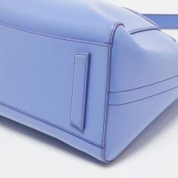 Pre Owned Givenchy Blue Leather Medium Antigona Satchel