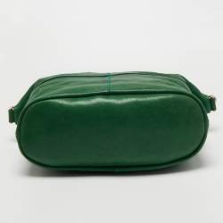 مملوكة مسبقًا Givenchy Green Leather Nightingale Satchel