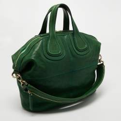 مملوكة مسبقًا Givenchy Green Leather Nightingale Satchel
