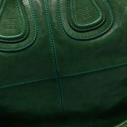 مملوكة مسبقًا Givenchy Green Leather Nightingale Satchel