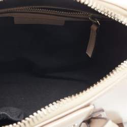 Pre Owned Givenchy Beige Leather Mini Antigona Satchel