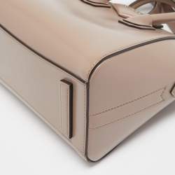 Pre Owned Givenchy Beige Leather Mini Antigona Satchel