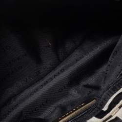 Pre Owned Givenchy Black Canvas and Leather Shoulder Bag