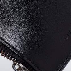 Pre Owned Givenchy Black Leather Zipped Card Holder