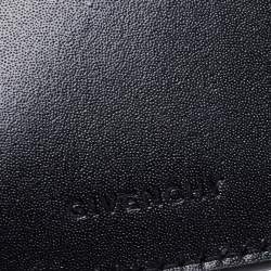 Pre Owned Givenchy Black Leather Zipped Card Holder