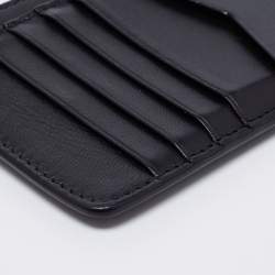 Pre Owned Givenchy Black Leather Zipped Card Holder