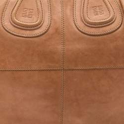 Pre Owned Givenchy Beige Leather Medium Nightingale Satchel