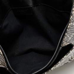 مملوكة مسبقًا Givenchy Cream/Brown Water Snake Antigona Clutch