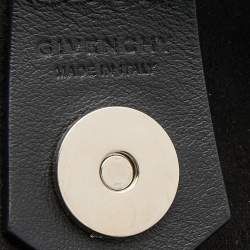 Pre Owned Givenchy Black Leather Infinity Hobo