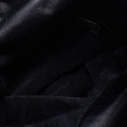 Pre Owned Givenchy Black Leather Hobo