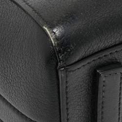 Pre Owned Givenchy Black Leather Mini Antigona Satchel