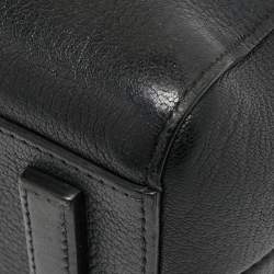 Pre Owned Givenchy Black Leather Mini Antigona Satchel