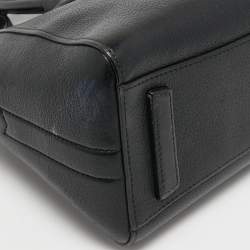 Pre Owned Givenchy Black Leather Mini Antigona Satchel